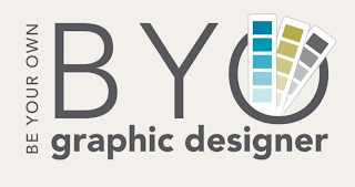 BYO "BE YOUR OWN" GRAPHIC DESIGNER logo