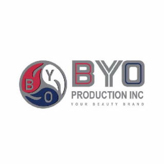 BYO PRODUCTION INC YOUR BEAUTY BRAND logo