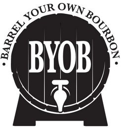 BYOB · BARREL YOUR OWN BOURBON · logo