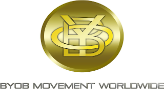 BYOB BYOB MOVEMENT WORLDWIDE logo