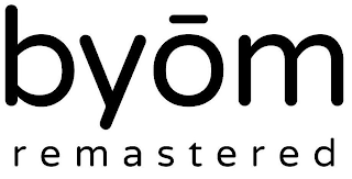 BYOM REMASTERED logo