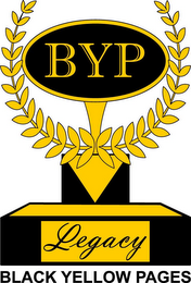 BYP LEGACY BLACK YELLOW PAGES logo