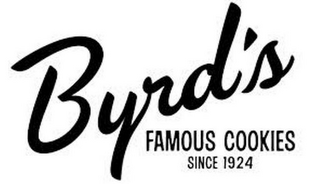 BYRD'S FAMOUS COOKIES SINCE 1924 logo