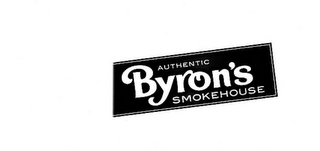 BYRON'S AUTHENTIC SMOKEHOUSE logo