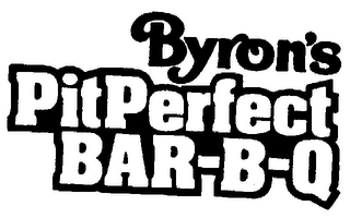 BYRON'S PITPERFECT BAR-B-Q logo