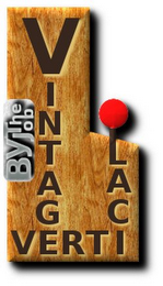 BYTHEJOB VINTAGE VERTICAL logo