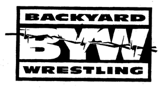 BYW BACKYARD WRESTLING logo