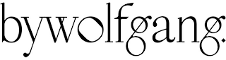 BYWOLFGANG. logo
