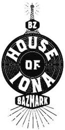 BZ HOUSE OF IONA BAZMARK logo