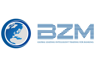 BZM GLOBAL LEADING INTELLIGENT TRADING FOR BANKING. logo