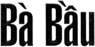 BÀ B'ÂU logo