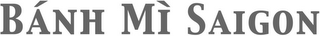 BÁNH MÌ SAIGON logo