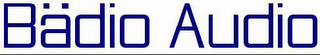 BÄDIO AUDIO logo