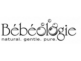 BÉBÉOLOGIE NATURAL. GENTLE. PURE. logo