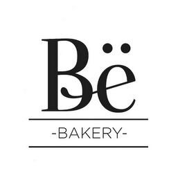BË -BAKERY- logo