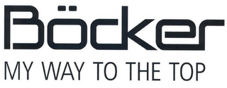 BÖCKER MY WAY TO THE TOP logo