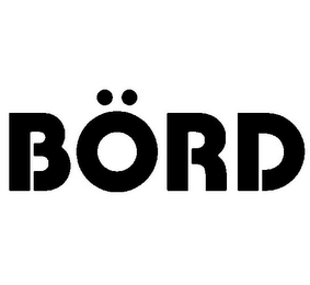 BÖRD logo