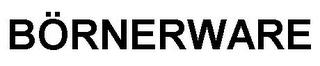 BÖRNERWARE logo