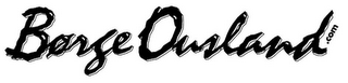 BØRGE OUSLAND .COM logo
