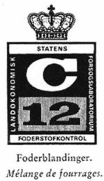 C 12 STATENS FODERSTOFKONTROL logo