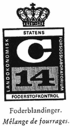C 14 STATENS FODERSTOFKONTROL logo