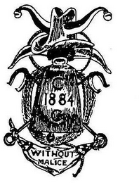 C 1884 C WITHOUT MALICE logo
