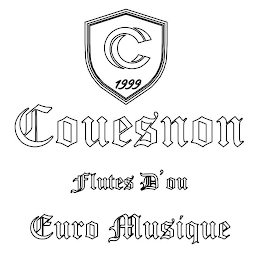 C 1999 COUESNON FLUTES D'OU EURO MUSIQUE logo