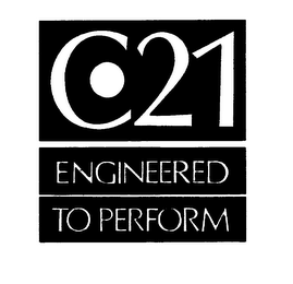 C 21 ENGINEERED TO PERFORM logo