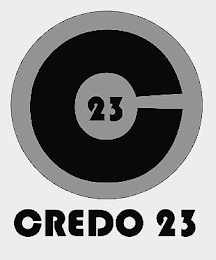 C 23 CREDO 23 logo