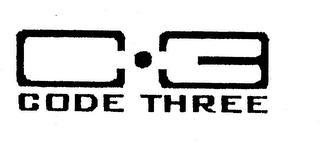 C 3 CODE THREE logo