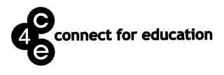 C 4 E CONNECT FOR EDUCATION logo