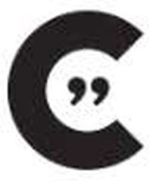 C" logo