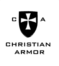 C A CHRISTIAN ARMOR logo