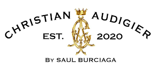 C A CHRISTIAN AUDIGIER BY SAUL BURCIAGA, EST 2020 logo