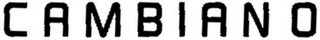 C A M B I A N O logo