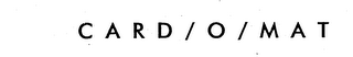 C A R D / O / M A T logo