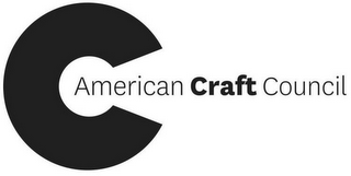 C AMERICAN CRAFT COUNCIL logo