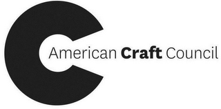 C AMERICAN CRAFT COUNCIL logo