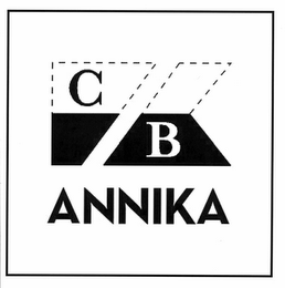 C B ANNIKA logo