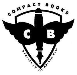 C B COMPACT BOOKS DEALERS IN THE WRITTEN WORD logo