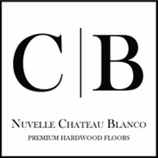 C B NUVELLE CHATEAU BLANCO PREMIUM HARDWOOD FLOORS logo