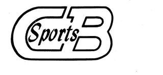 C B SPORTS logo