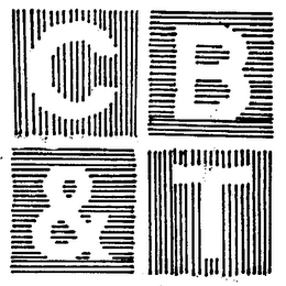 C B & T logo