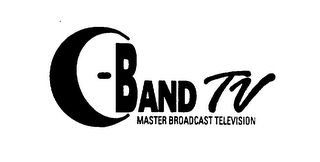 C-BAND TV MASTER BROADCAST TELEVISION logo