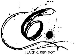 C BLACK C RED DOT logo