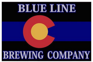 C BLUE LINE BREWING COMPANY logo