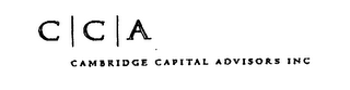 C C A CAMBRIDGE CAPITAL ADVISORS INC logo