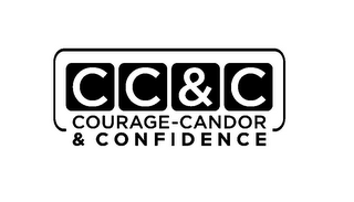 C C & C COURAGE-CANDOR & CONFIDENCE logo