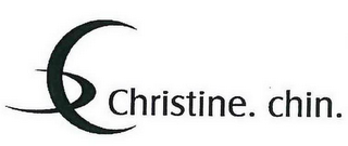 C C CHRISTINE. CHIN. logo