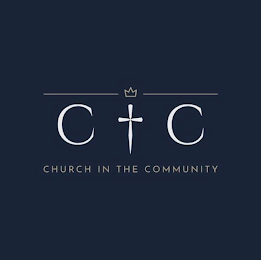 C C CHURCH IN THE COMMUNITY logo